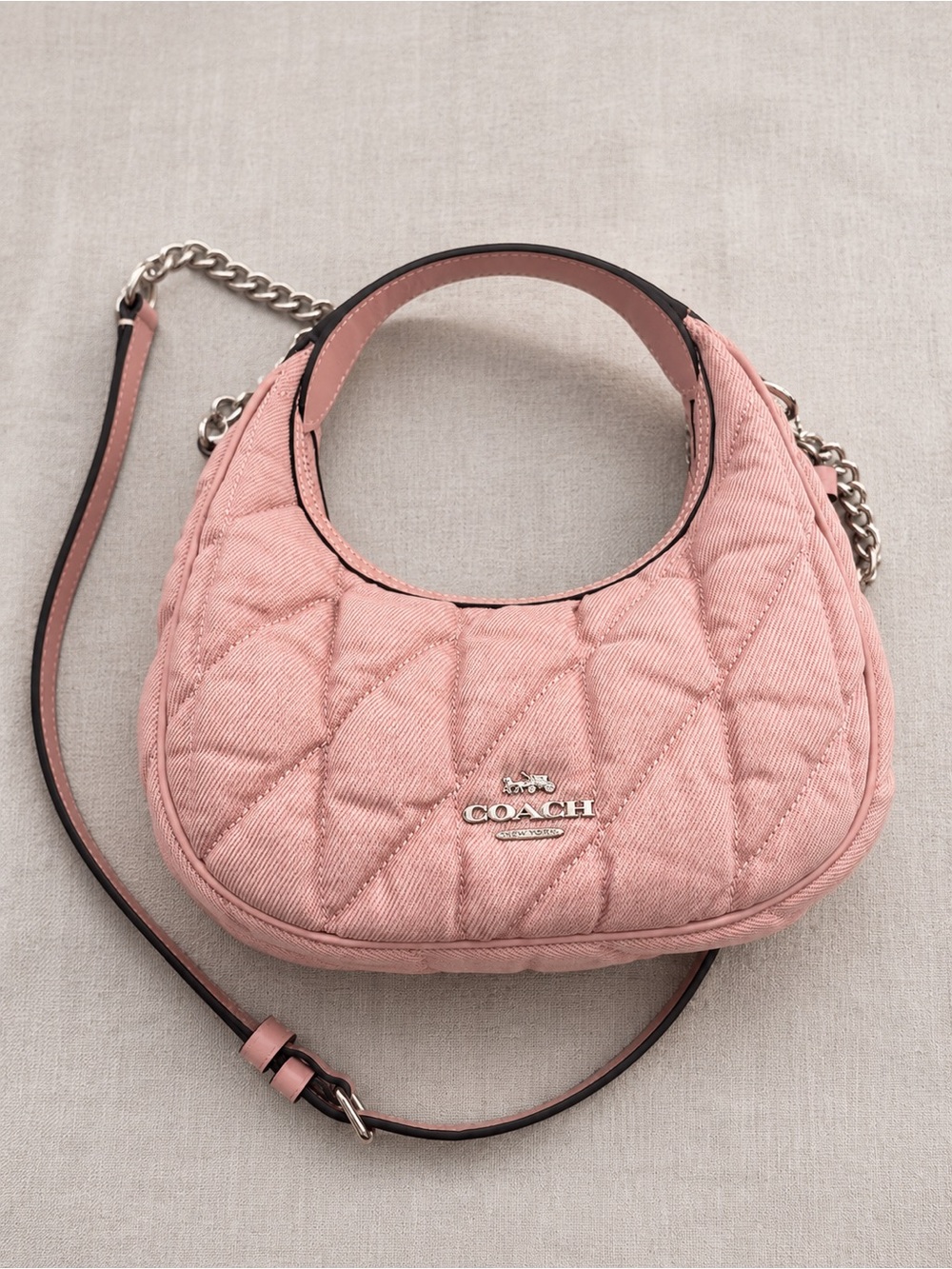 Coach Carmen Mini Crossbody Bag with Quilting